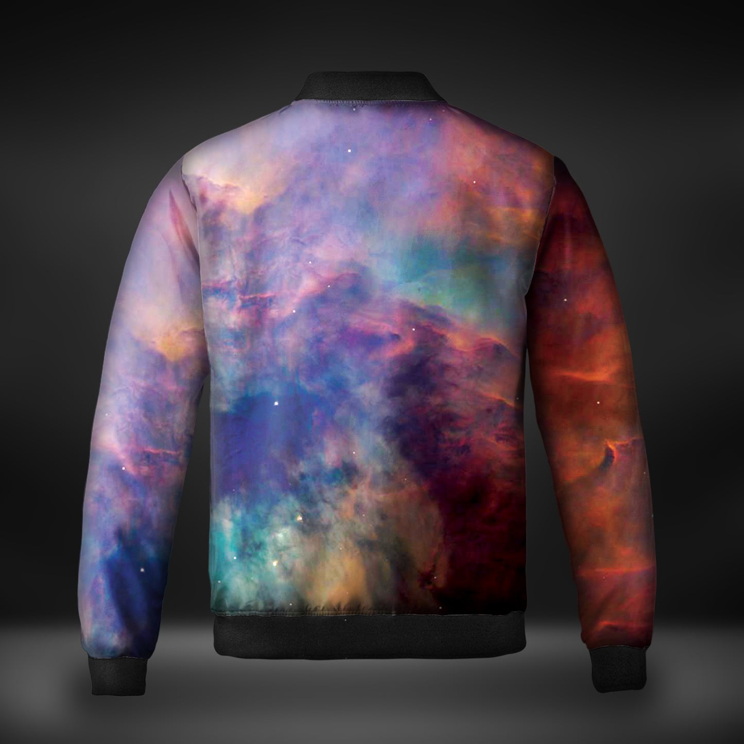 JWST Pastel Nebula Windbreaker Bomber Jacket (Version A)