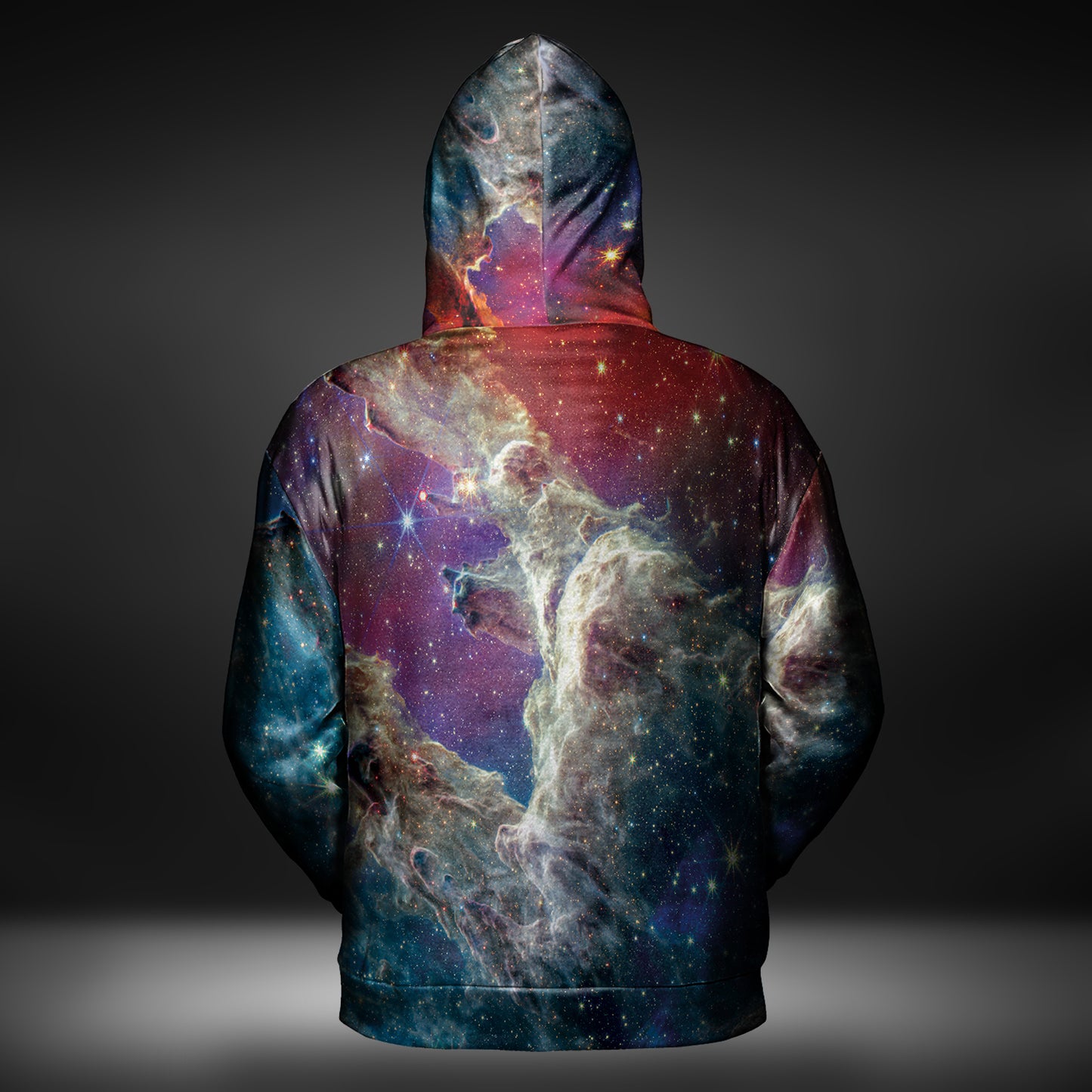 JWST Pillars Of Creation Composite Zip-Up Hoodie