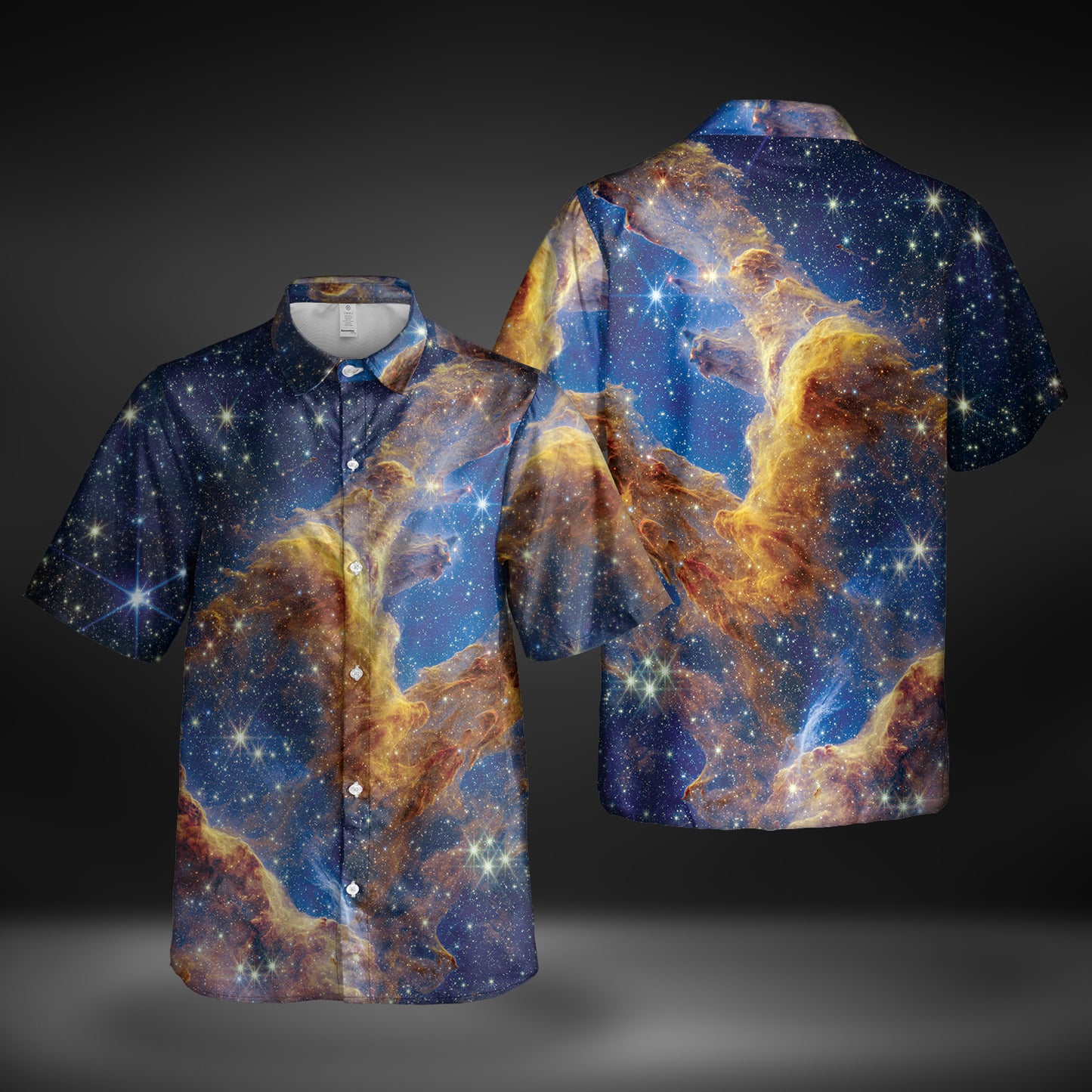JWST Pillars Of Creation Button-Up (Muted)