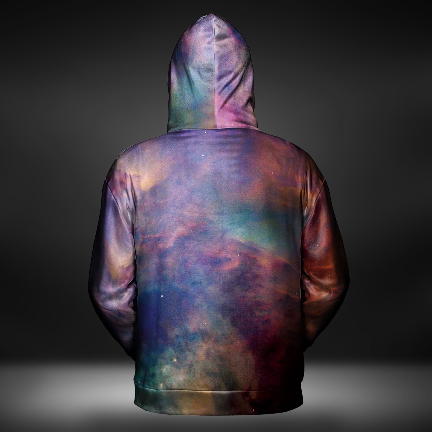 JWST Pastel Nebula Zip-Up Hoodie (Version A)