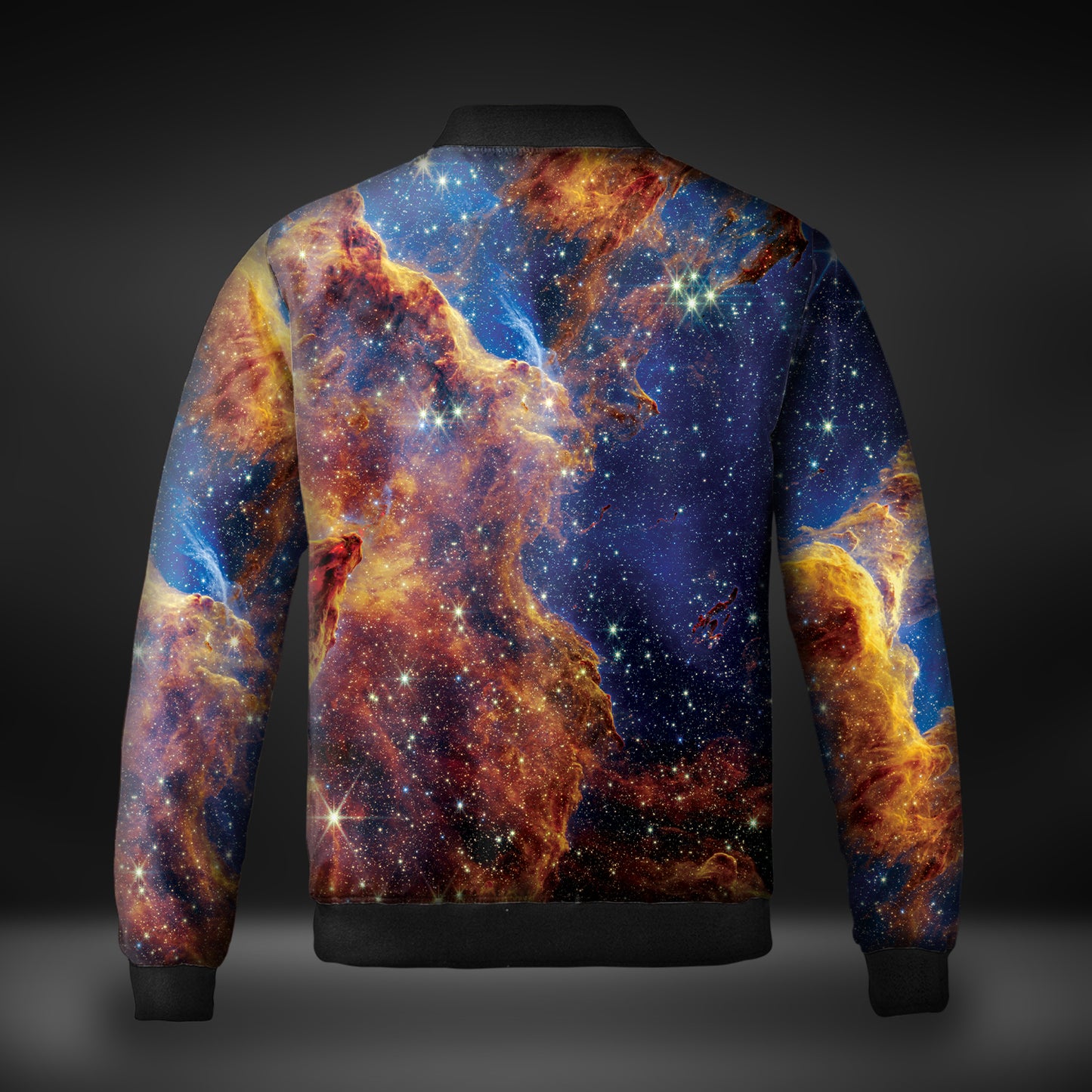 JWST Pillars Of Creation Quilted Bomber Jacket